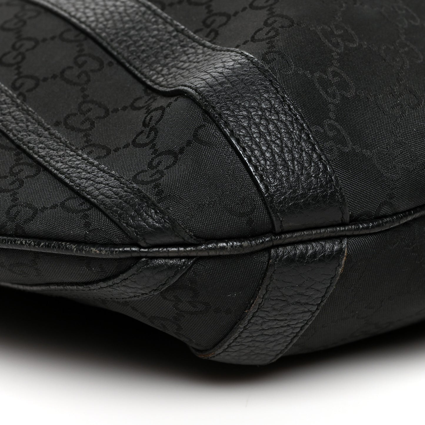 Monogram Medium Abbey Convertible Tote Black