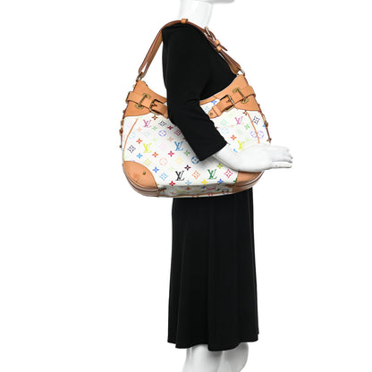 Louis Vuitton Monogram Multicolor Greta White 2 of 9