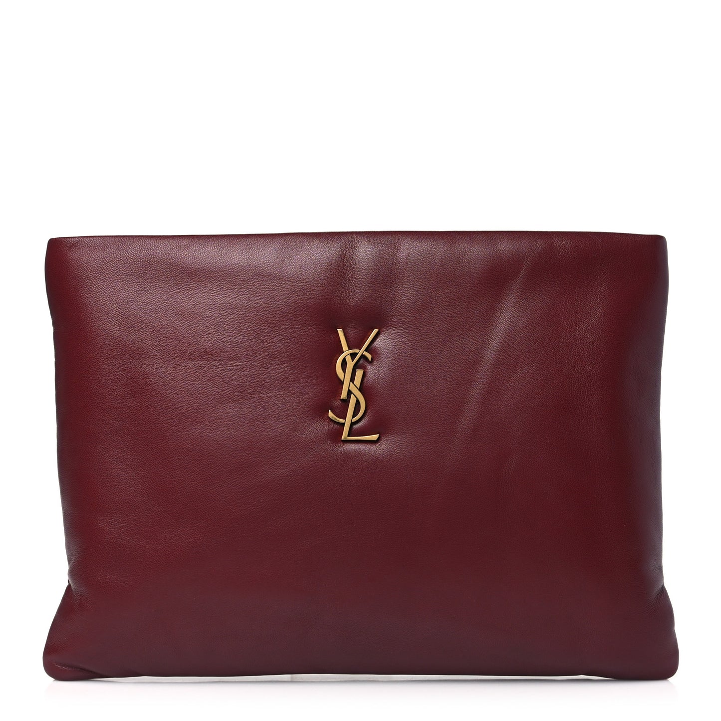 Lambskin Small Calypso Pouch Rouge Merlot