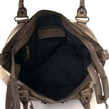 Balenciaga Agneau Classic Hardware Velo Gris Poivre 5 of 17