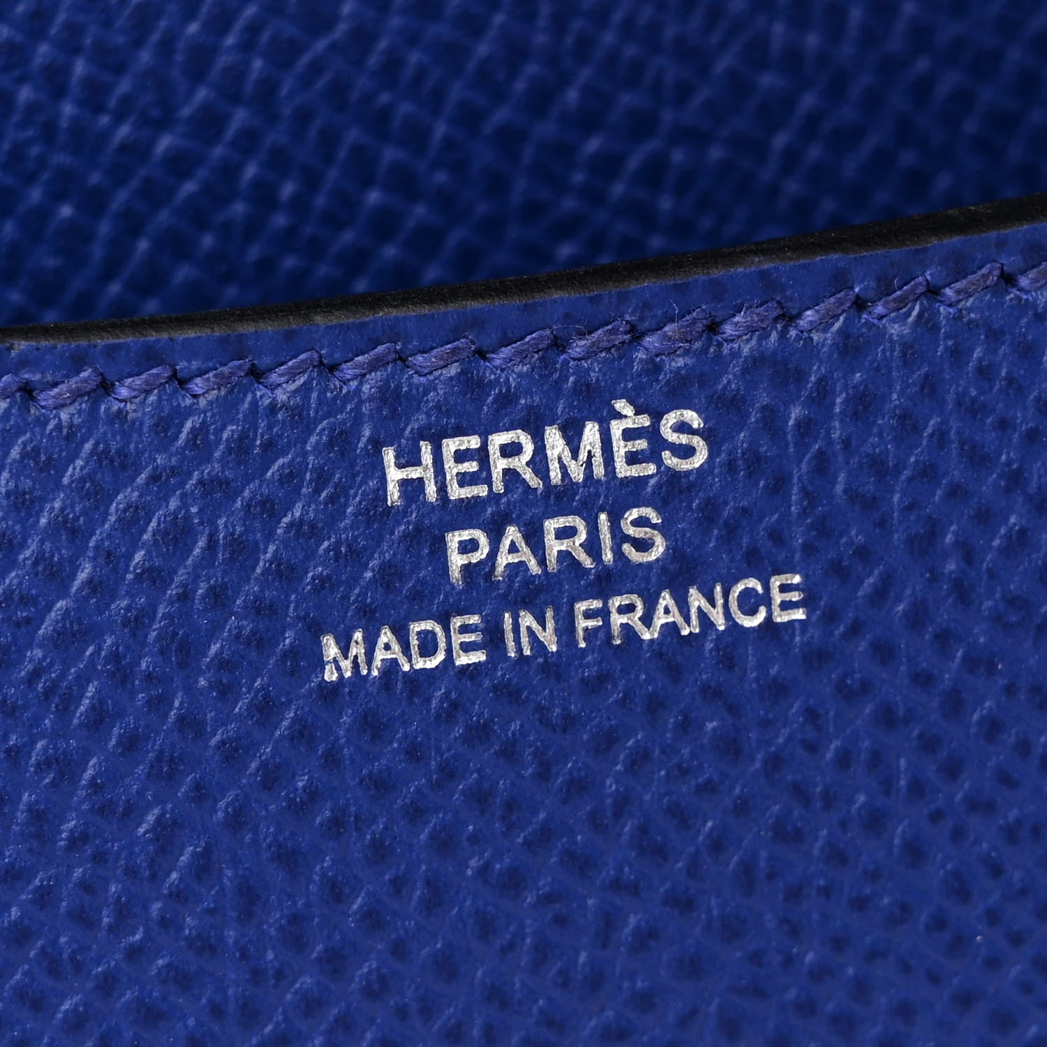 Hermes Epsom Constance 18 Bleu Electrique 7 of 14