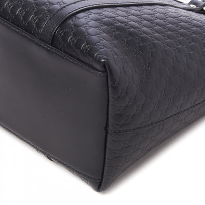 Gucci Soft Microguccissima Small Zippered Satchel Black 5 of 9