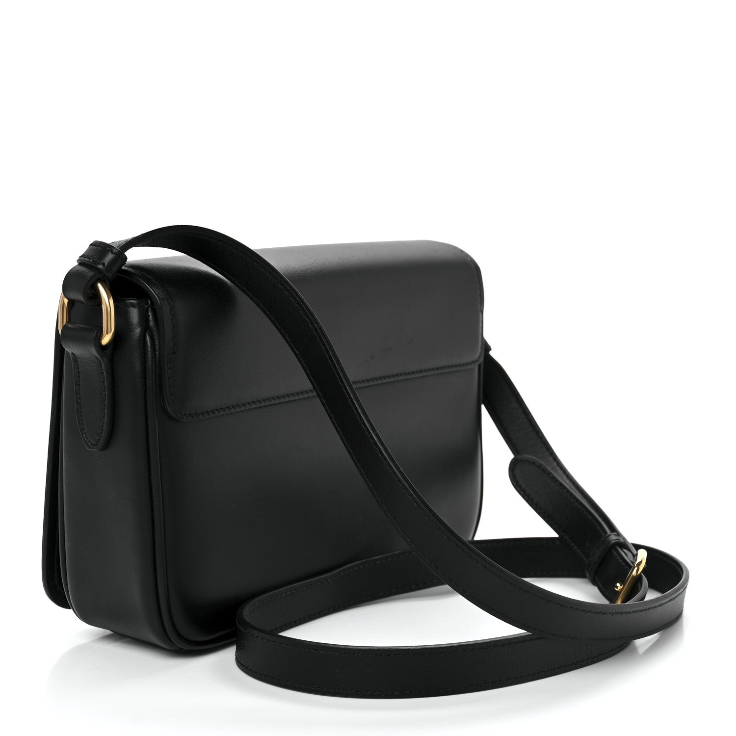 Prada City Calfskin Flap Crossbody Black 3 of 11