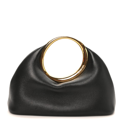 Jacquemus Lambskin Le Petit Calino Ring Top Handle Bag Black 1 of 7