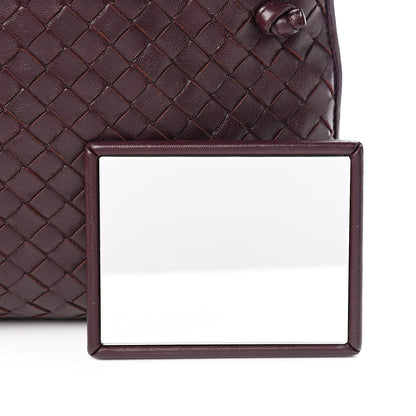 Bottega Veneta Nappa Intrecciato Nodini Crossbody Messenger Aubergine 14 of 14