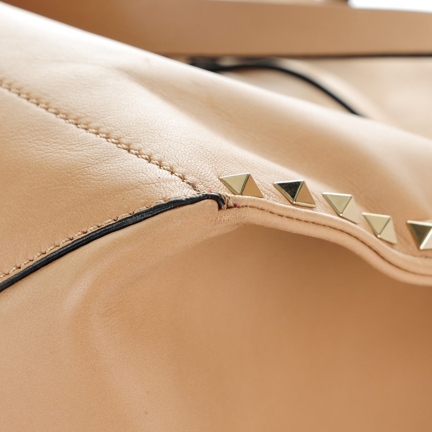 Nappa Medium Rockstud Soft Tote Alpaca