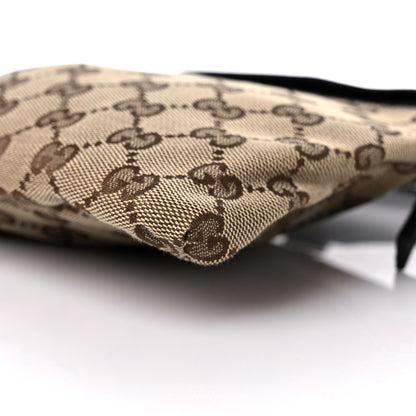 Gucci GG Monogram Double Pocket Belt Bag Dark Brown 14 of 15
