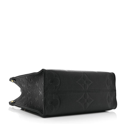Louis Vuitton Empreinte Monogram Giant Onthego PM Black 4 of 9