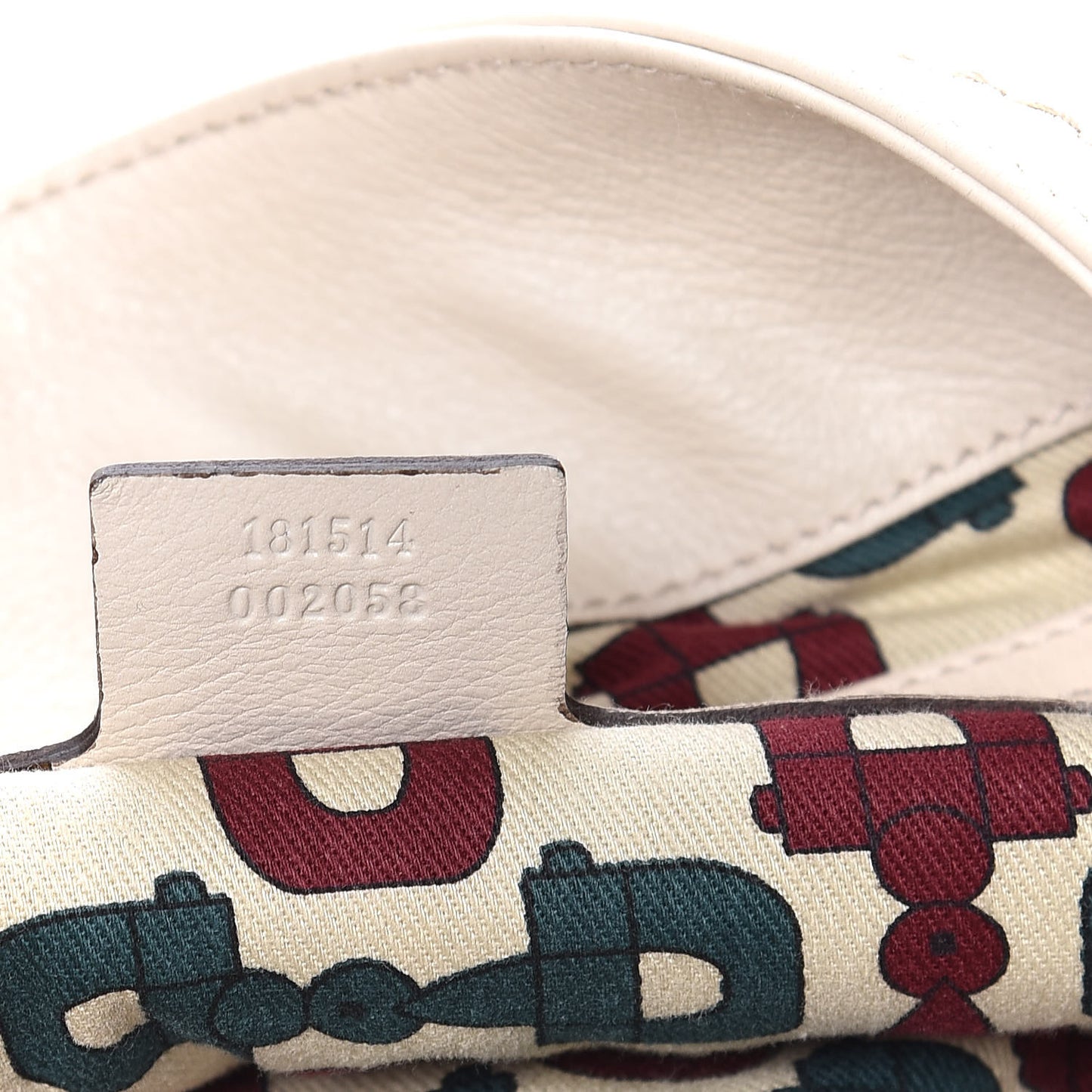 Calfskin Guccissima Trim Large Signoria Hobo Ivory