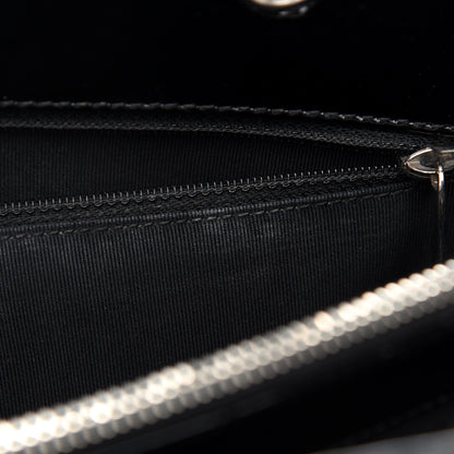 Chanel Patent Grand Shopping Tote GST Black 10 of 10