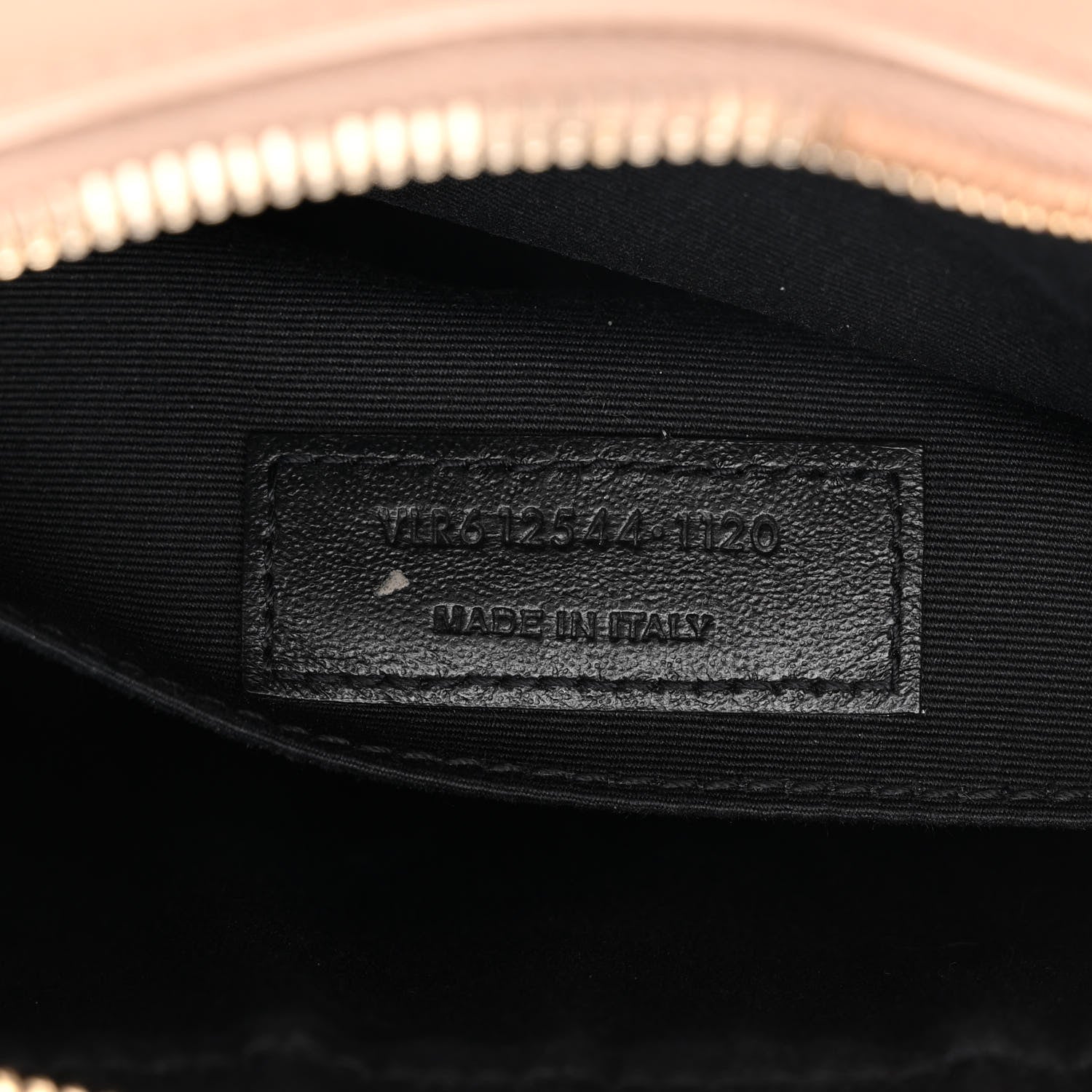 Saint Laurent Calfskin Matelasse Monogram Lou Camera Bag Dark Latte 6 of 12