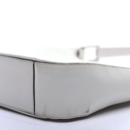 Prada Spazzolato Top Handle White 7 of 12