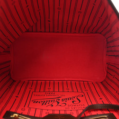 Louis Vuitton Damier Ebene Neverfull MM 5 of 9