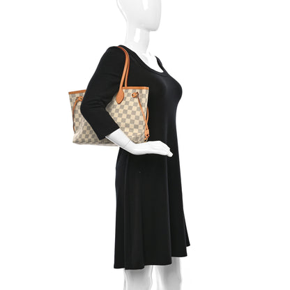 Louis Vuitton Damier Azur Neverfull PM 2 of 9