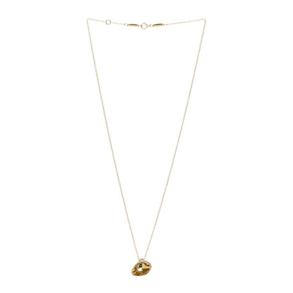 Tiffany 18K Yellow Gold Elsa Peretti Cat Island Beach Shell Pendant Necklace 3 of 5
