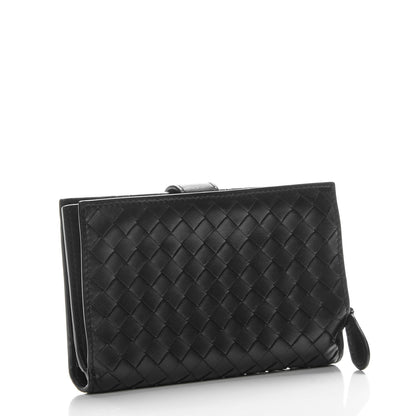 Bottega Veneta Nappa Intrecciato Continental Wallet Black 3 of 9