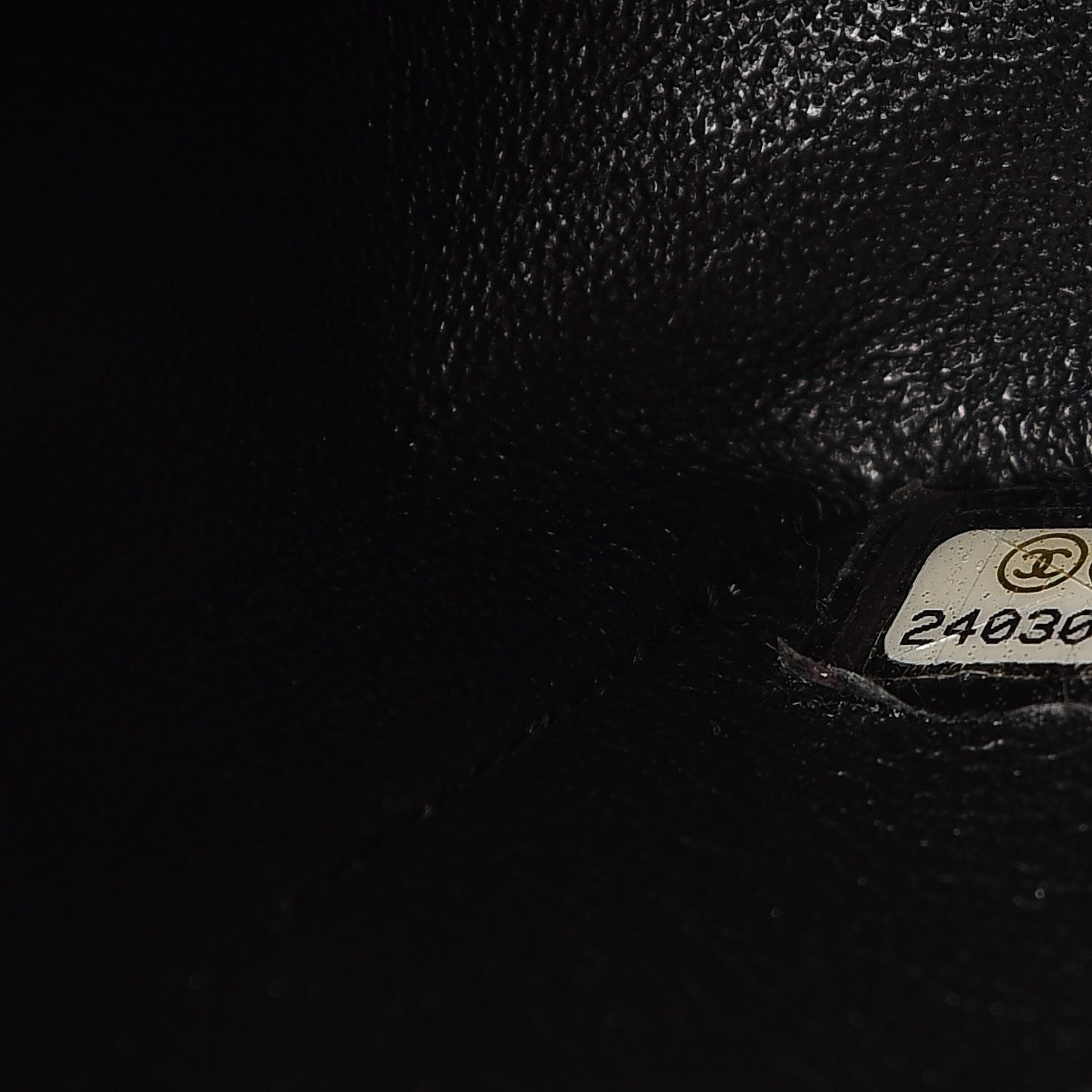 Chanel Crumpled Calfskin Quilted Mini Rectangular Flap So Black 7 of 8