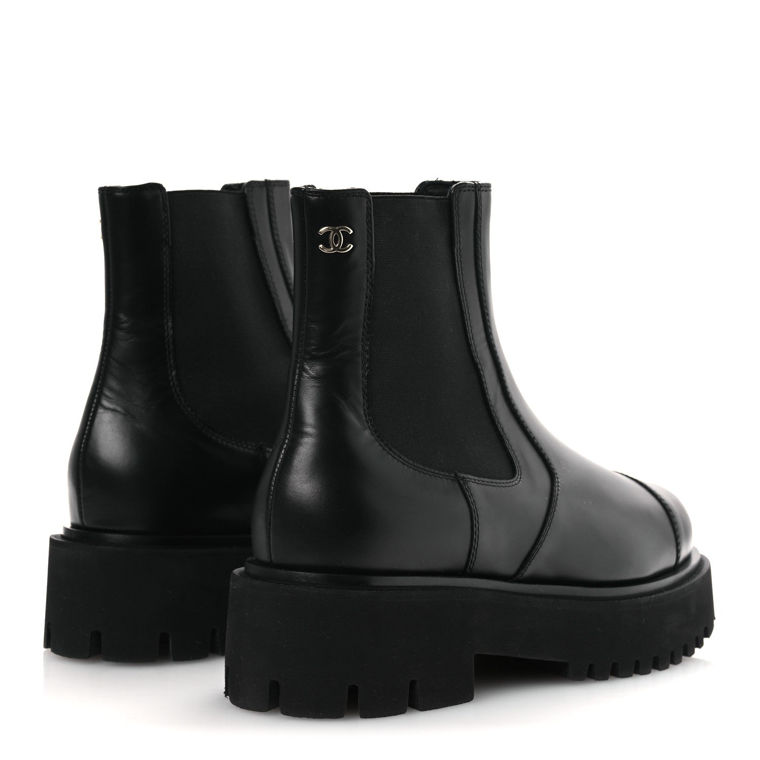Chanel Calfskin Cap Toe CC Short Boots 41 Black 1822378 – FASHIONPHILE Chanel Calfskin Cap Toe CC Short Boots 41 Black 1822378 – FASHIONPHILE