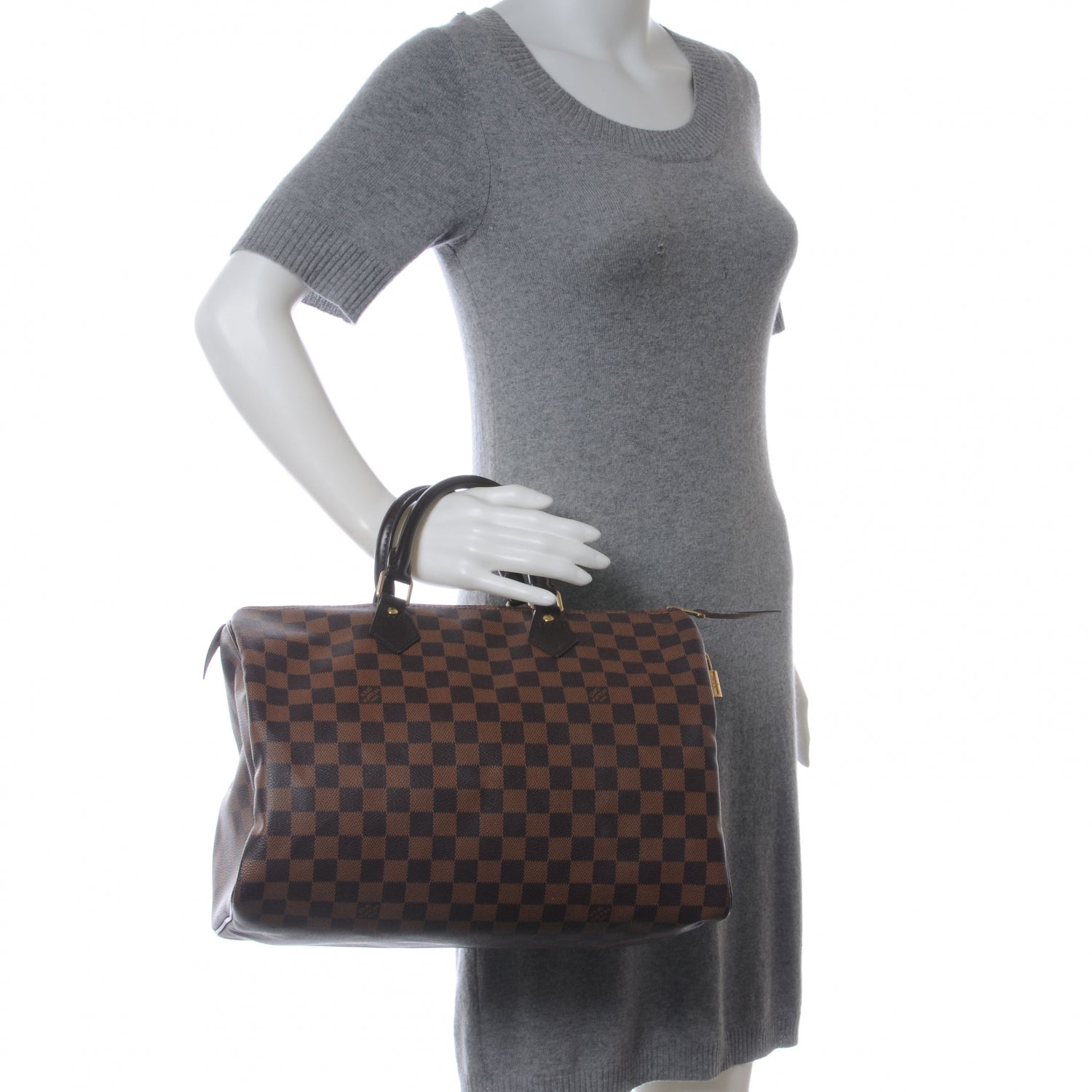 Louis Vuitton Damier Ebene Speedy 35 2 of 6