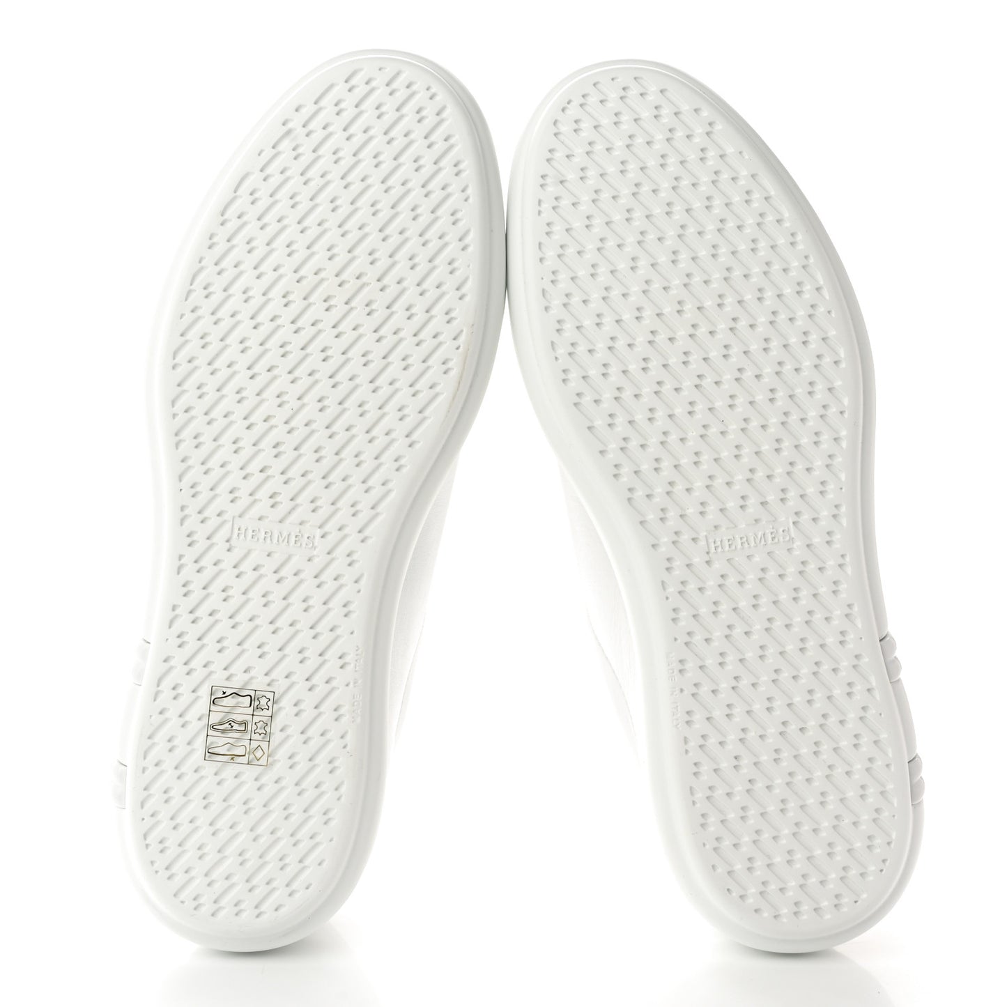 Calfskin Womens Happy Sneakers 37.5 White
