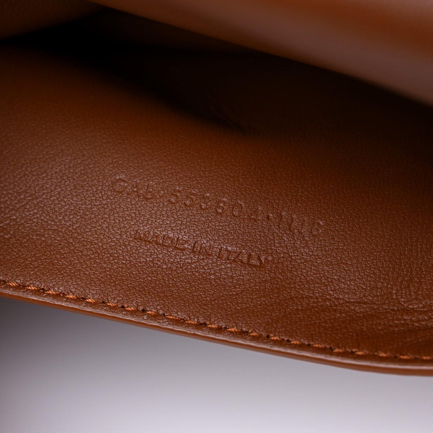 Smooth Calfskin Suede Medium Reversible Monogram Kate Satchel Light Ochre