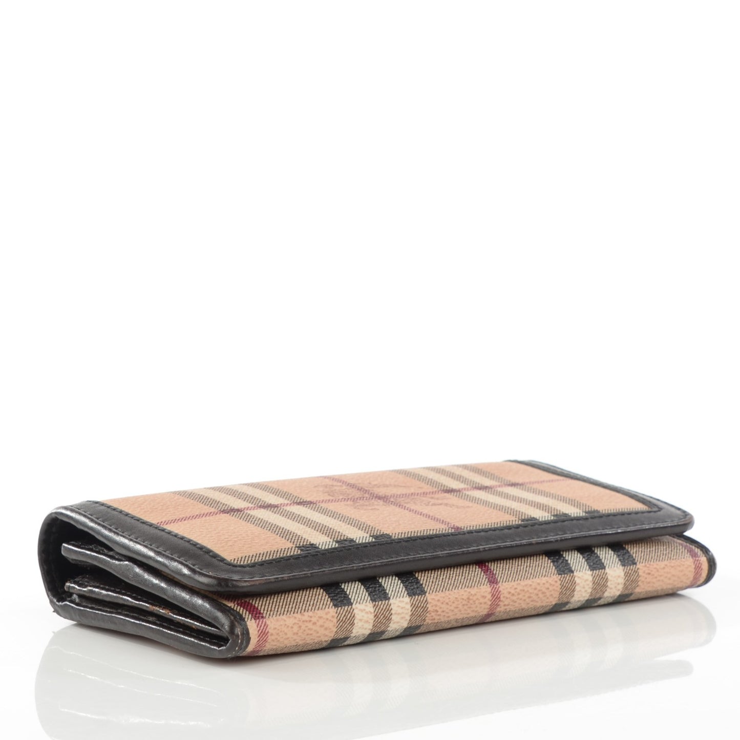 Haymarket Check Continental Wallet Brown