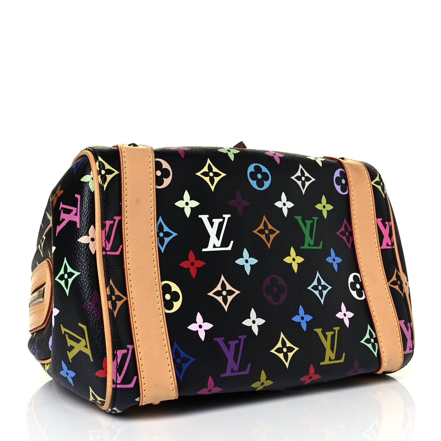 Louis Vuitton Monogram Multicolor Priscilla Black 4 of 12
