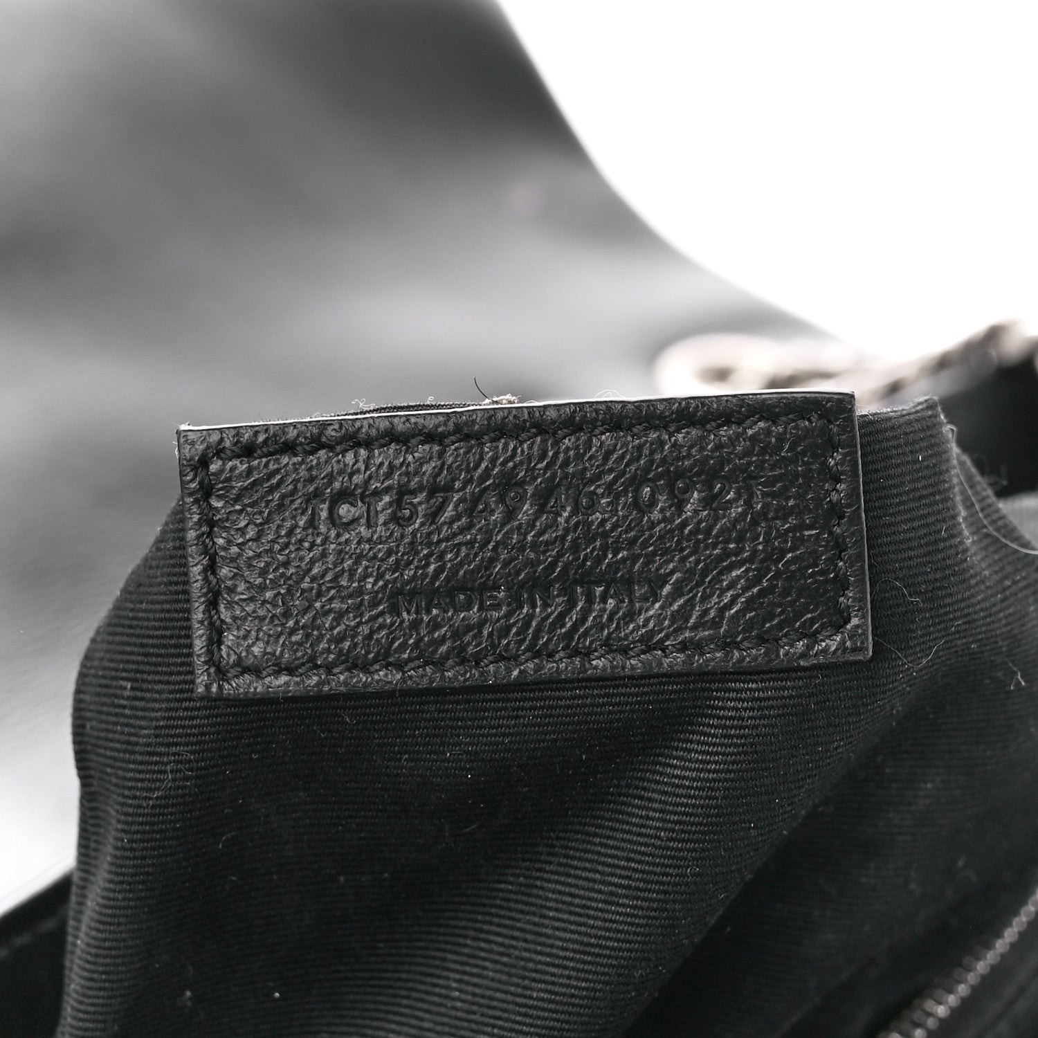 Saint Laurent Calfskin Y Quilted Monogram Medium Loulou Chain Satchel Black 8 of 12