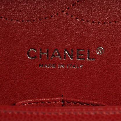 Chanel Caviar Jumbo Double Flap Red 7 of 9