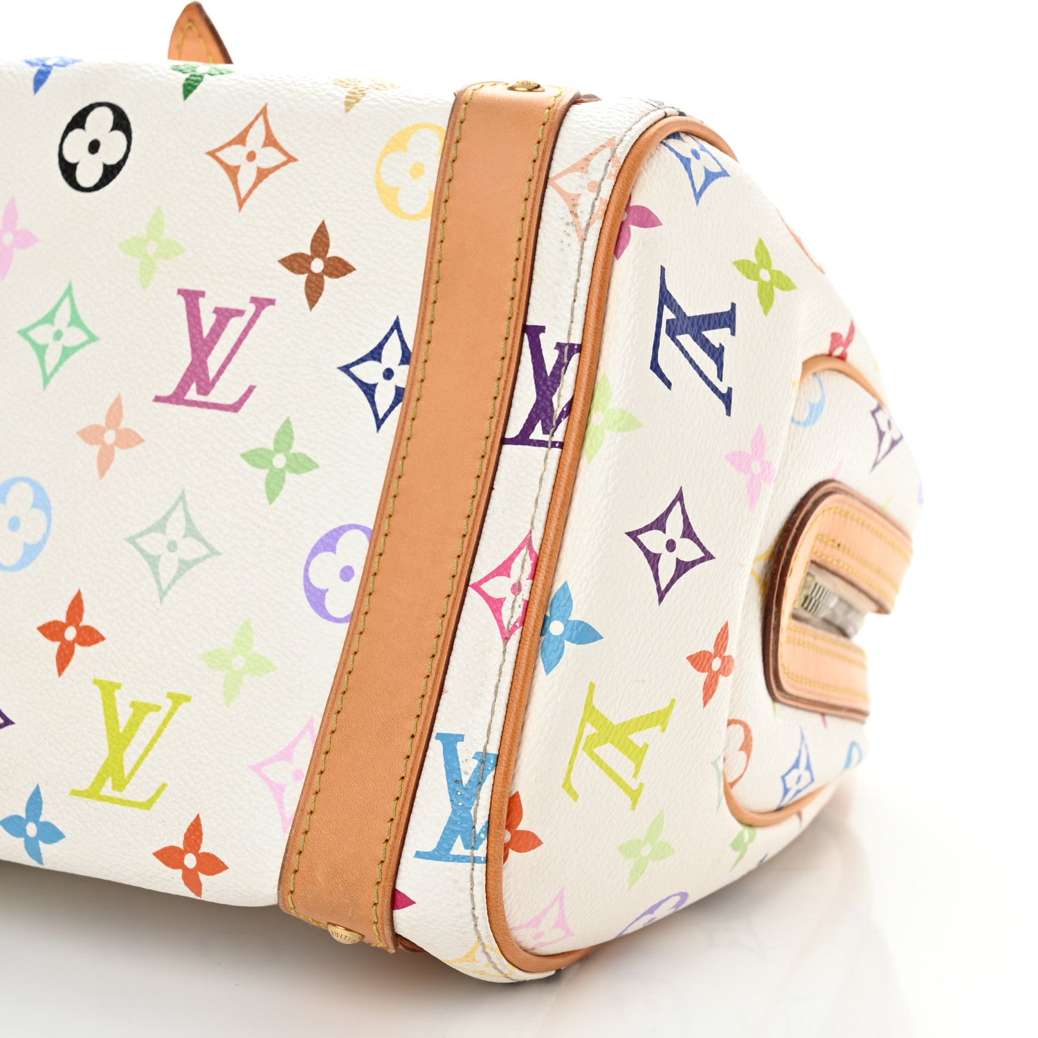 Louis Vuitton Monogram Multicolor Priscilla White 10 of 14