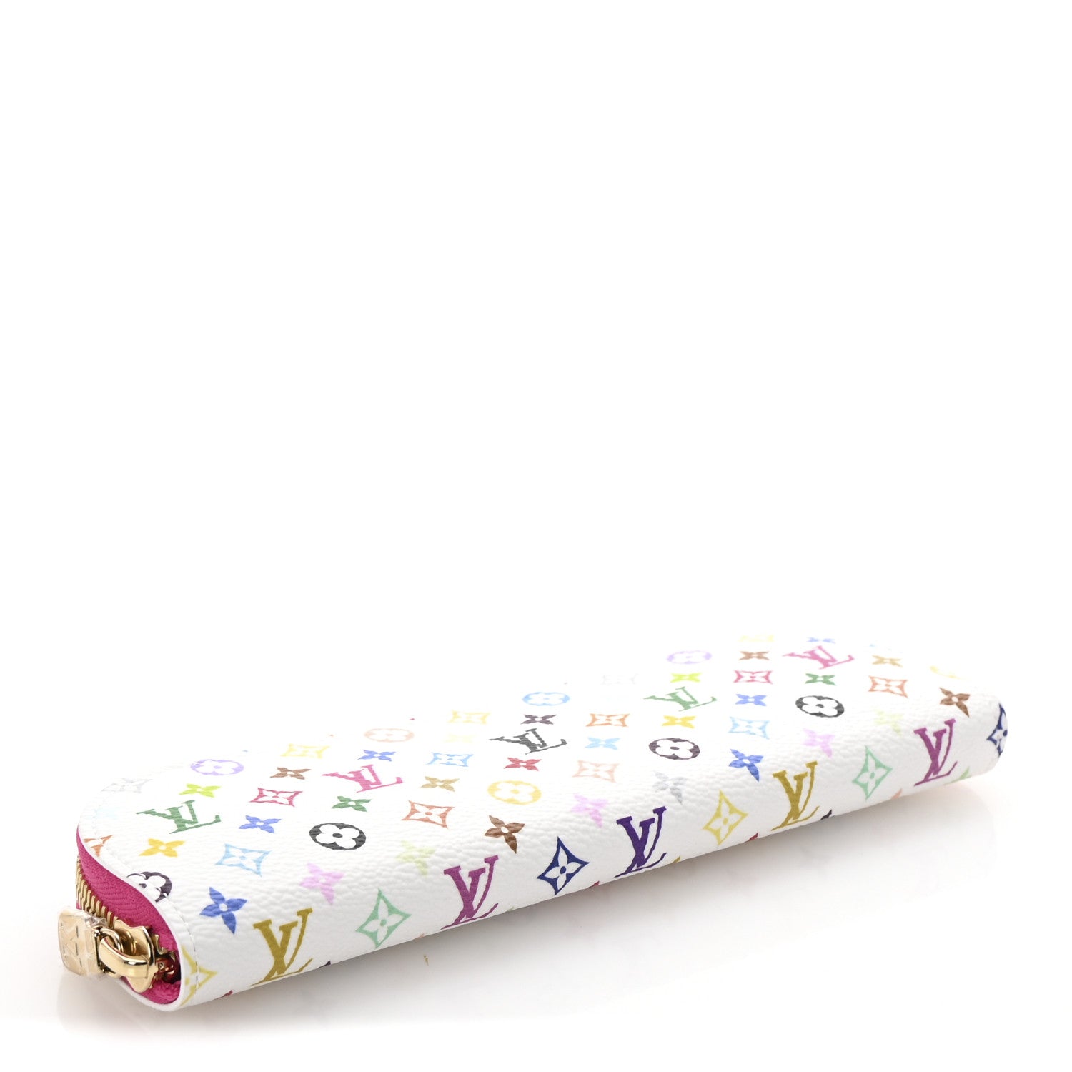 Louis Vuitton LV X TM Monogram Multicolor Charlotte Pencil Pouch Fuchsia 4 of 7