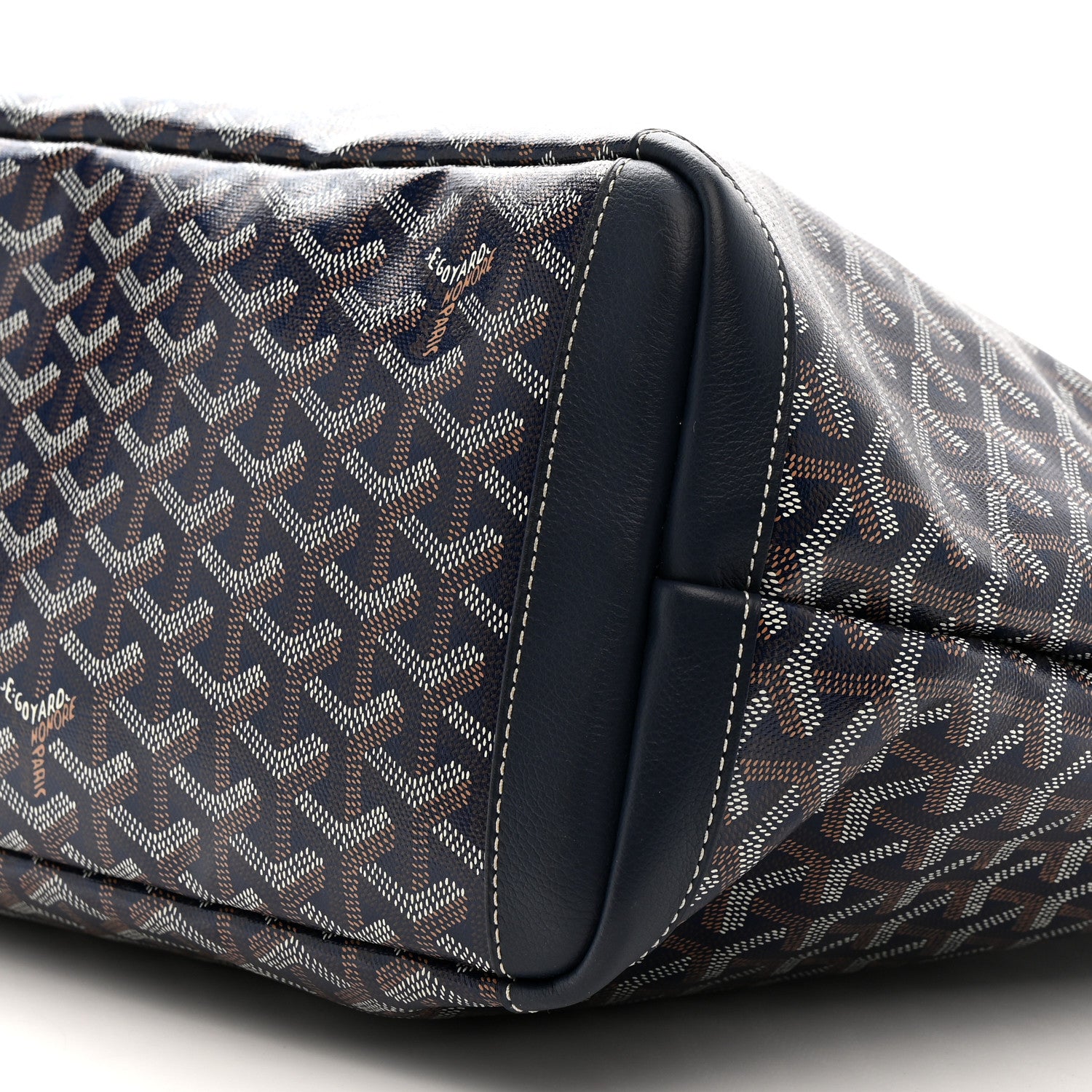 Goyard Goyardine Artois MM Navy 10 of 10