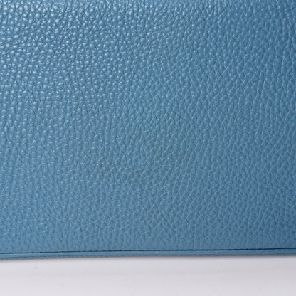 Hermes Taurillon Clemence Birkin 30 Blue Jean 51 of 51