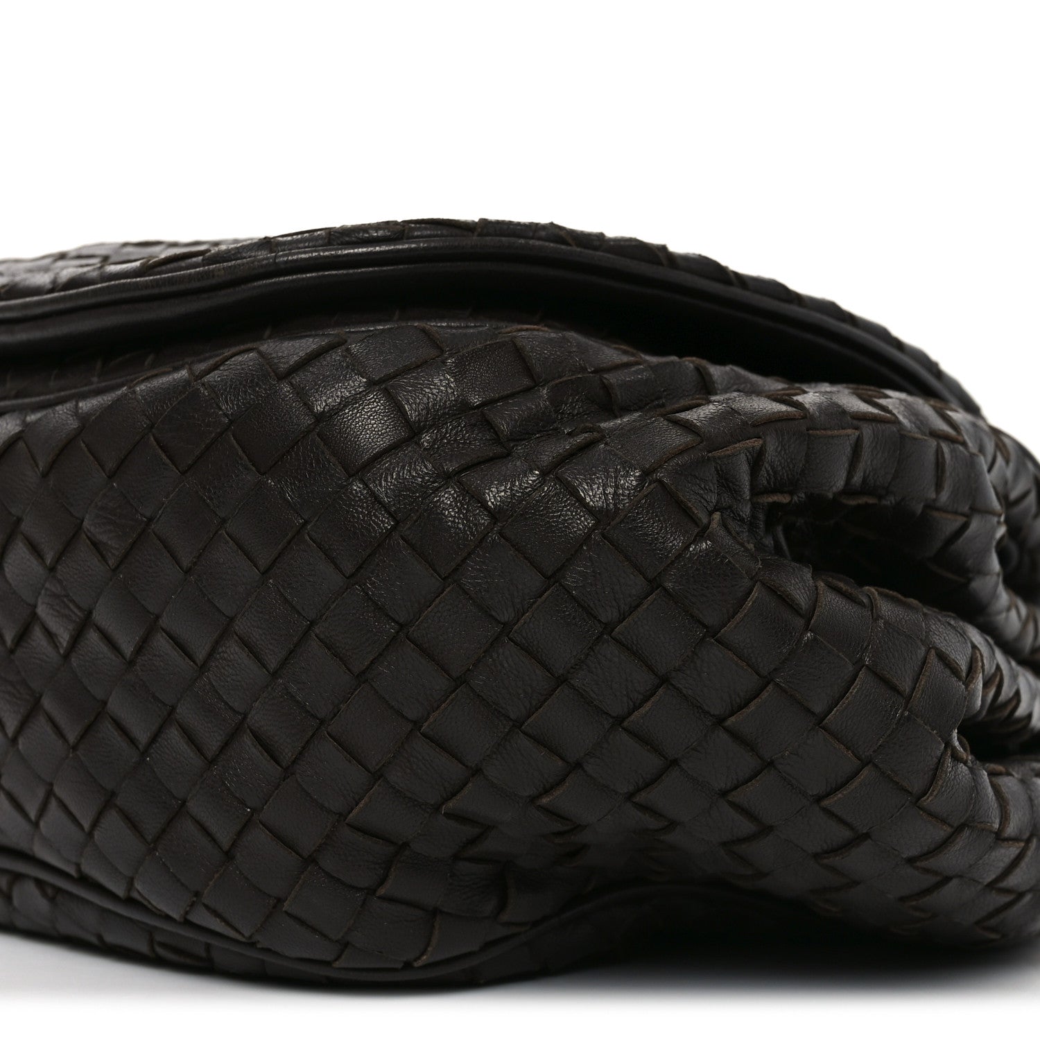 Bottega Veneta Nappa Intrecciato Messenger Bag Ebano 11 of 11