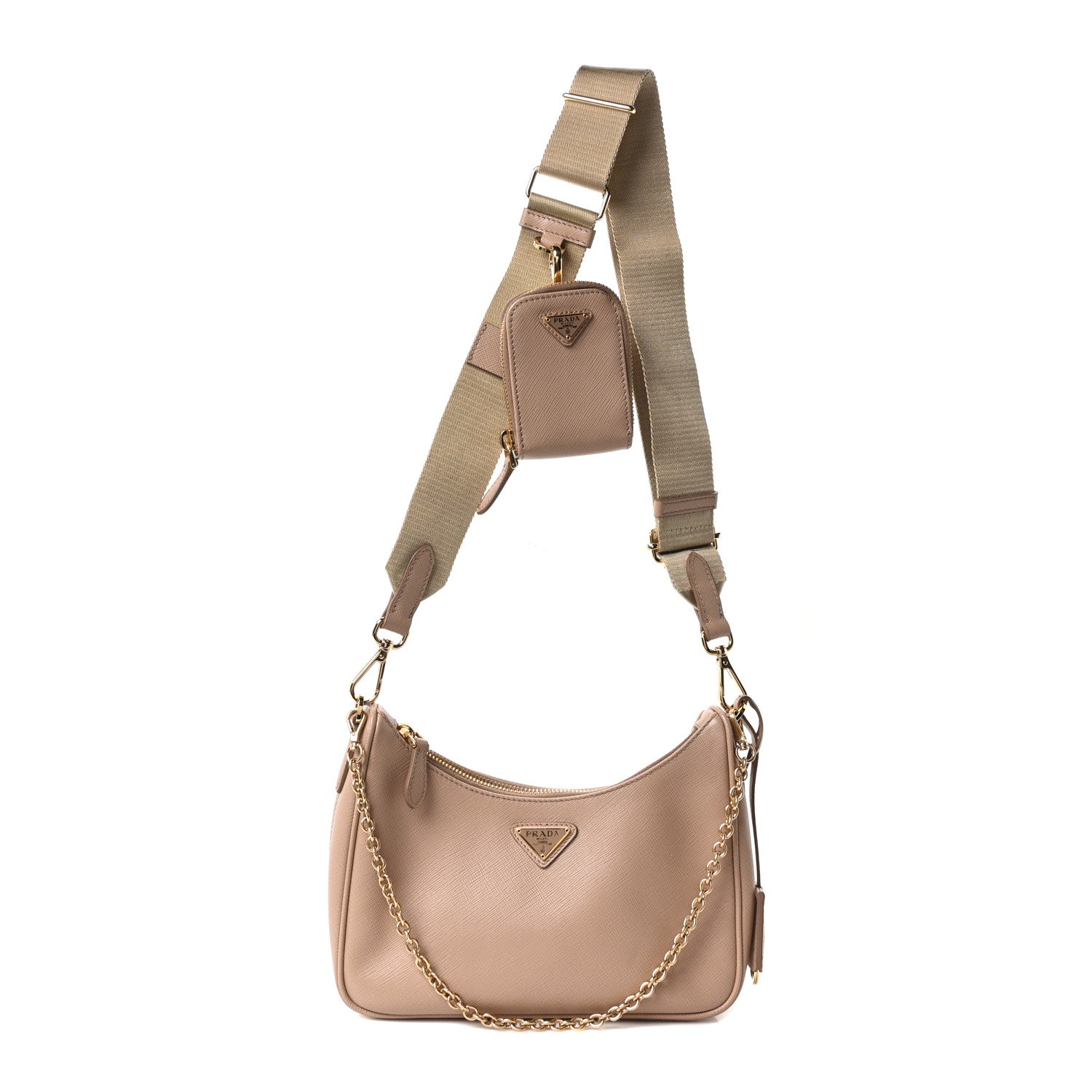 Prada Saffiano Lux Re-Edition 2005 Shoulder Bag Cammeo 1 of 10