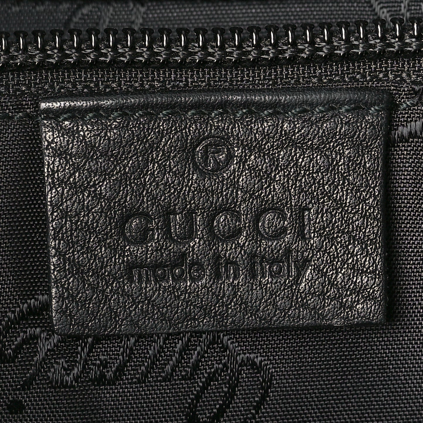 Guccissima Small Flap Messenger Bag Black