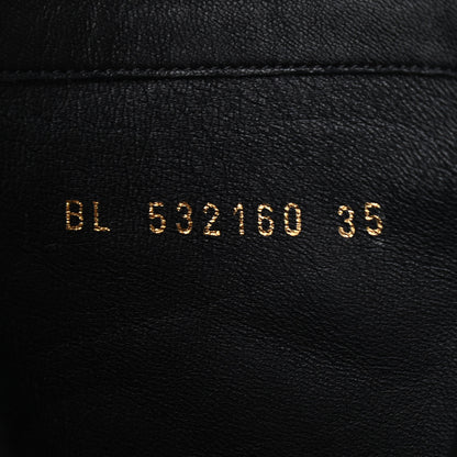 Saint Laurent Calfskin Opyum Ankle Boots 35 Black 8 of 13