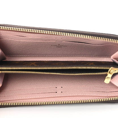 Louis Vuitton Monogram Clemence Wallet Rose Ballerine 5 of 14