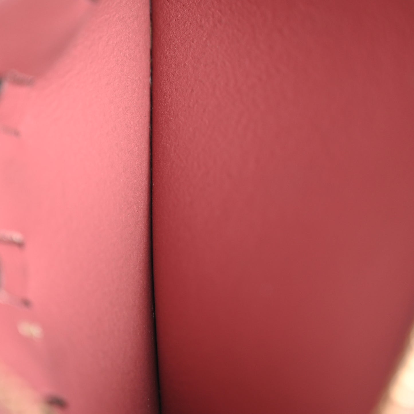 Grained Shiny Calfskin Small Darryl Coin Purse Faded Rose