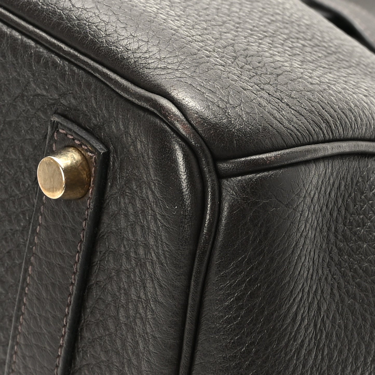 Taurillon Clemence Birkin 35 Chocolate