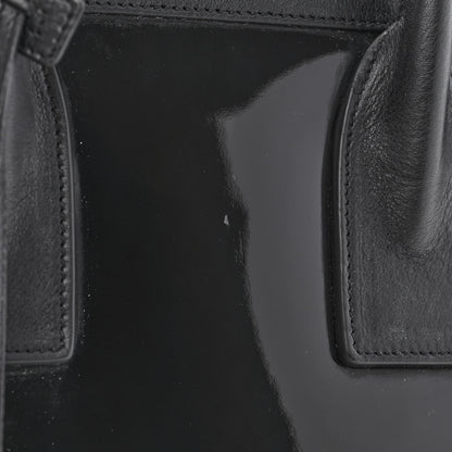 Saint Laurent Patent Calfskin Small Sac de Jour Black 12 of 12