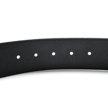 Louis Vuitton Calfskin 45mm LV Capucine Initiales Belt 80 32 Black 5 of 7