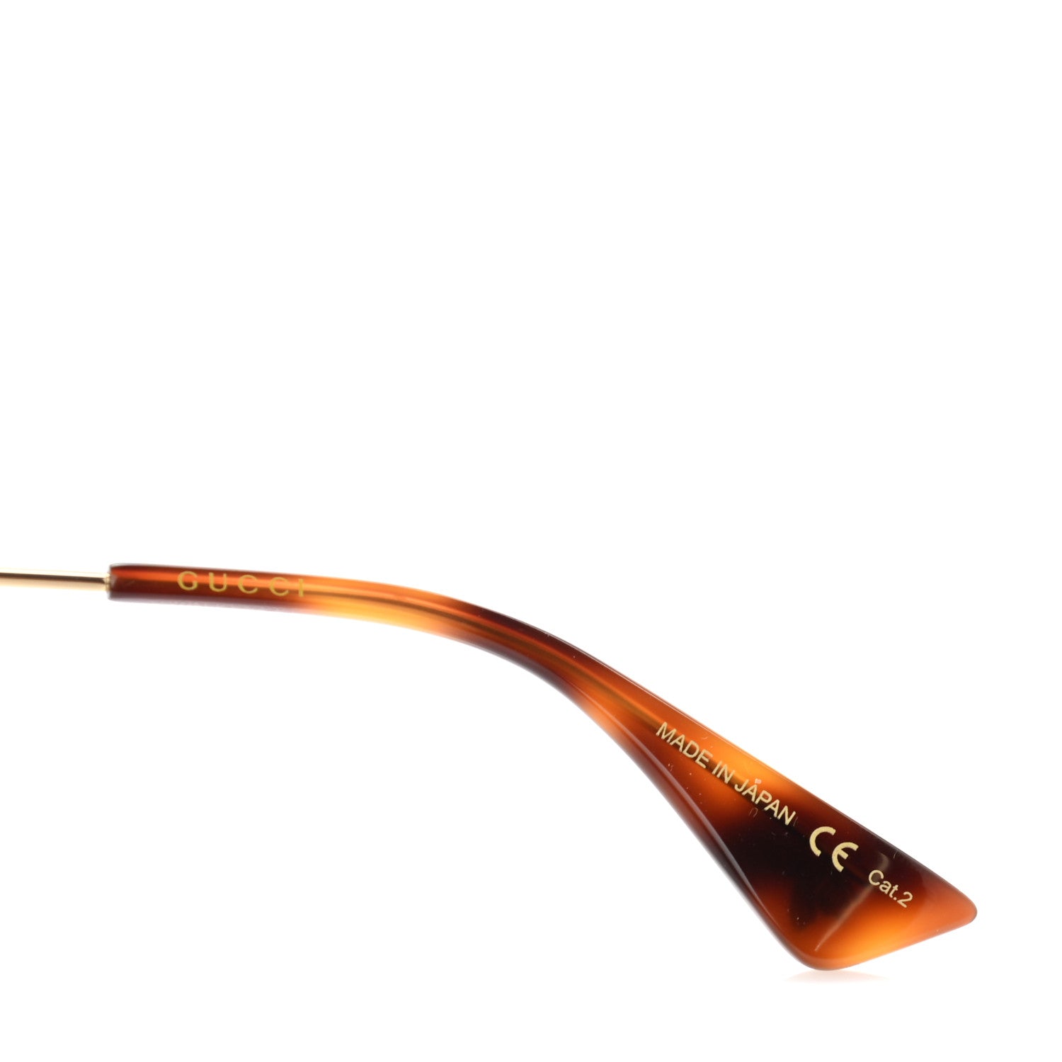 Gucci Cat Eye Sunglasses GG0606SK Havana 6 of 8