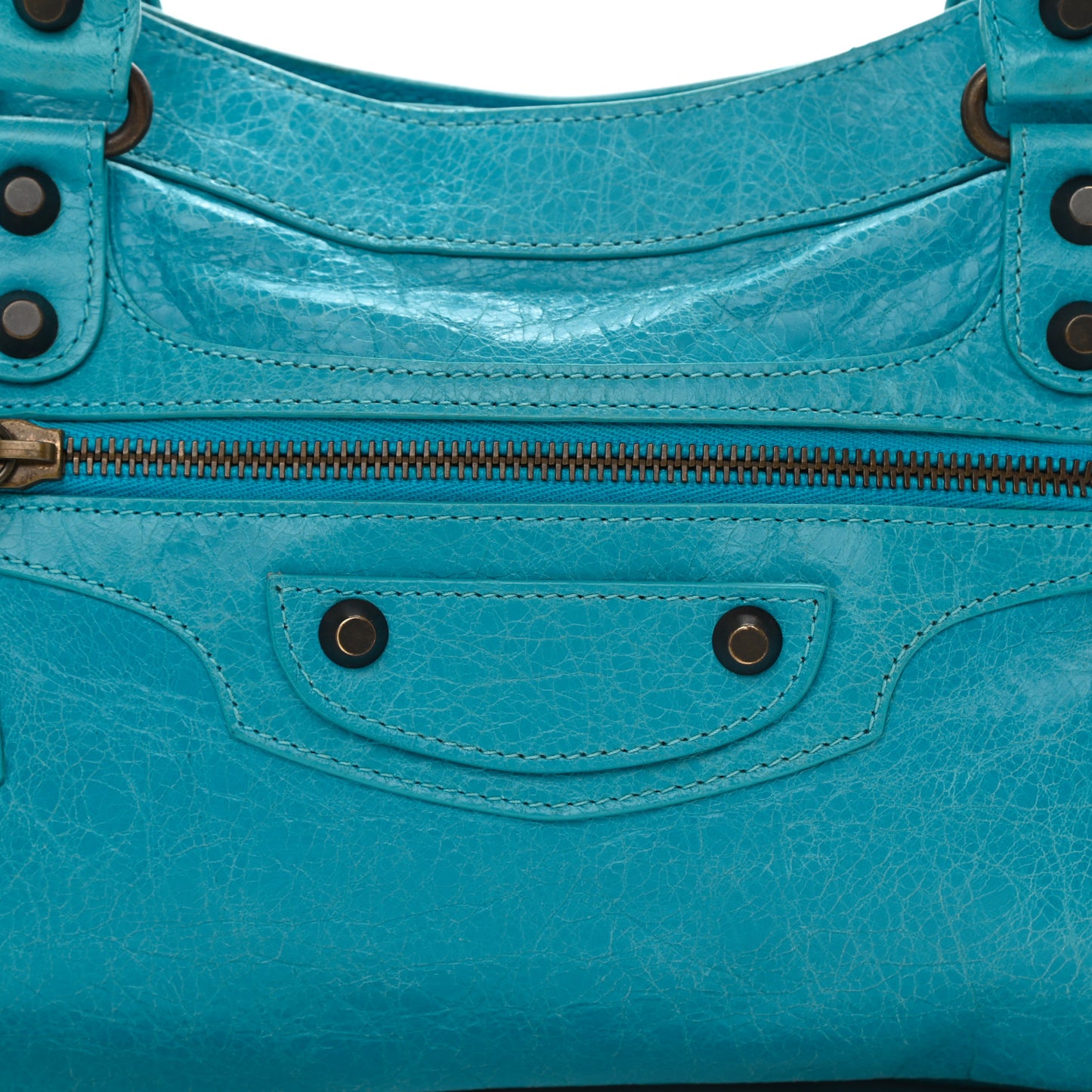 Agneau Classic Hardware First Bleu Paon