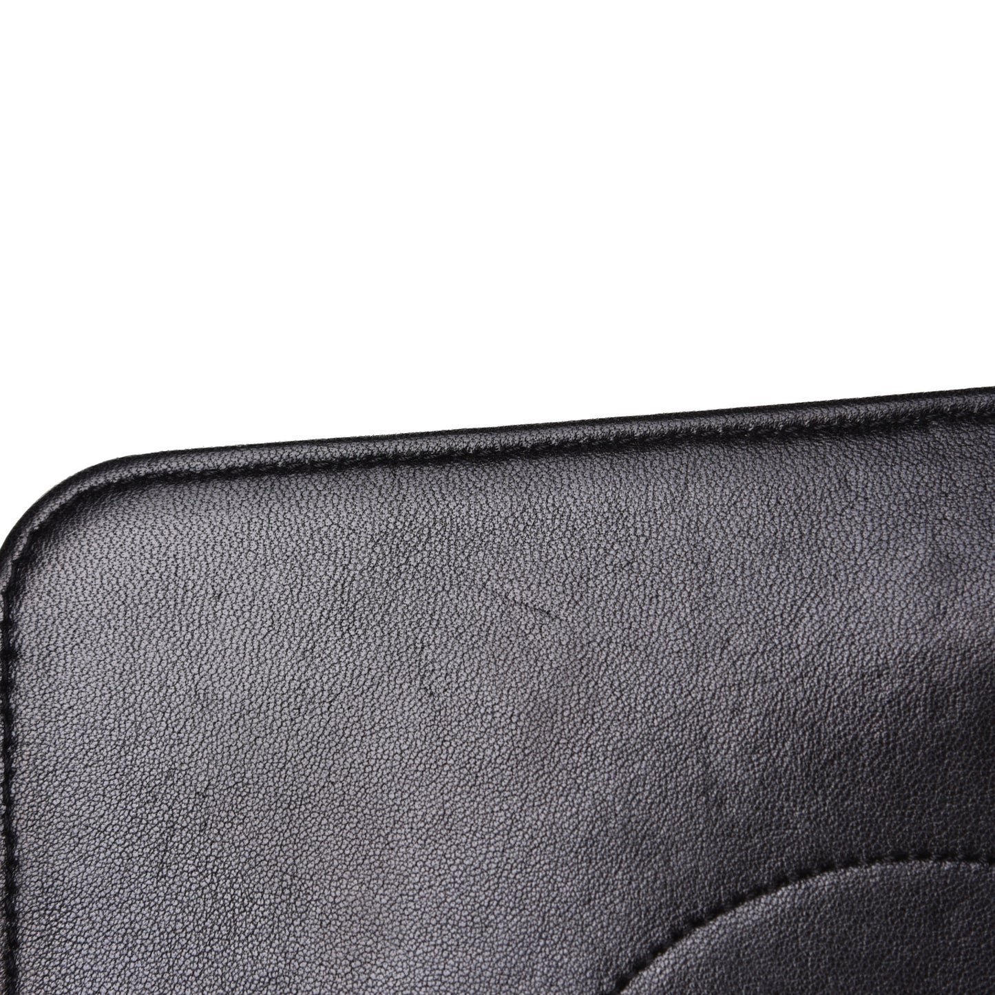 Lambskin Quilted Jumbo Coco Vintage Flap Black