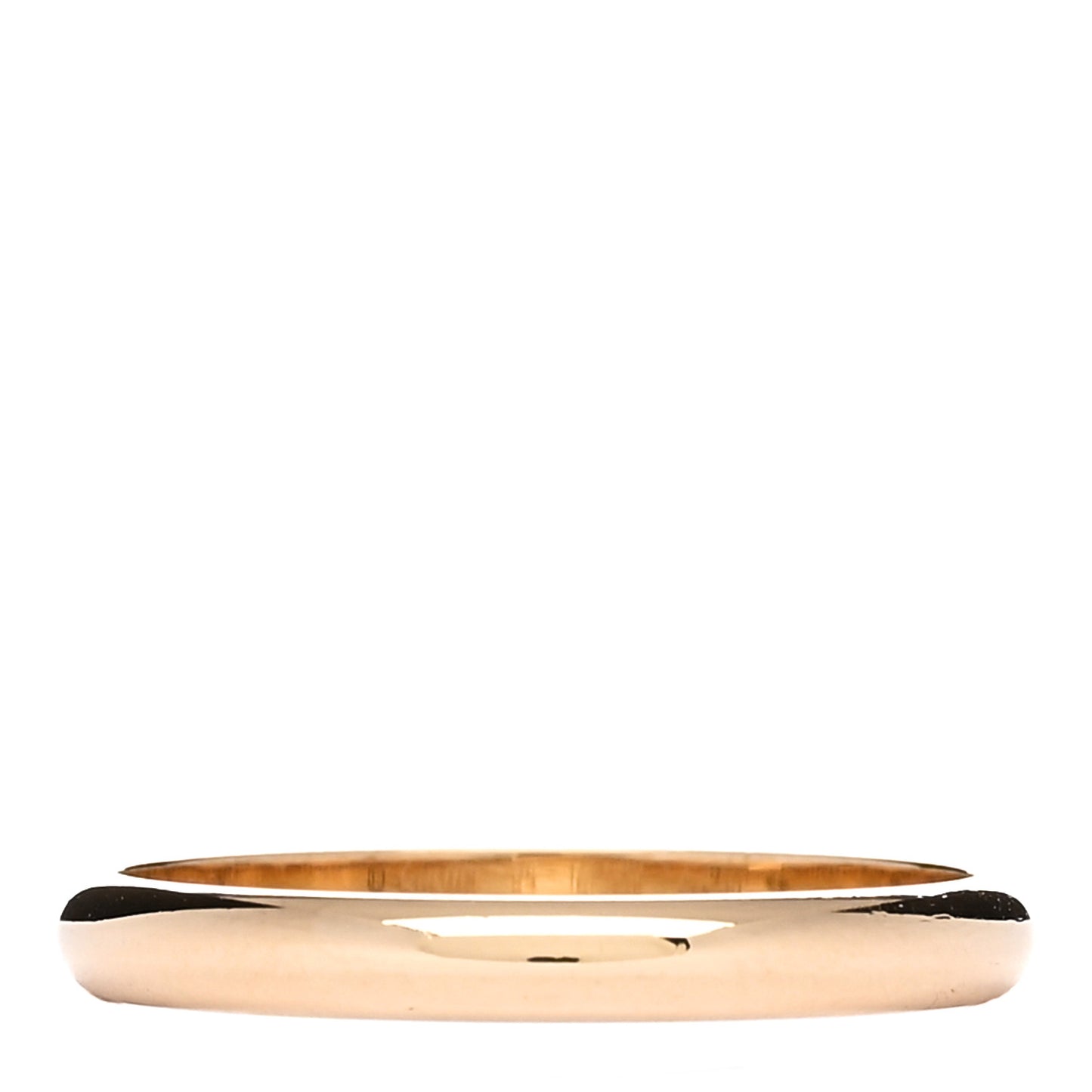 18K Yellow Gold 2.5mm 1895 Wedding Band Ring 54 6.75