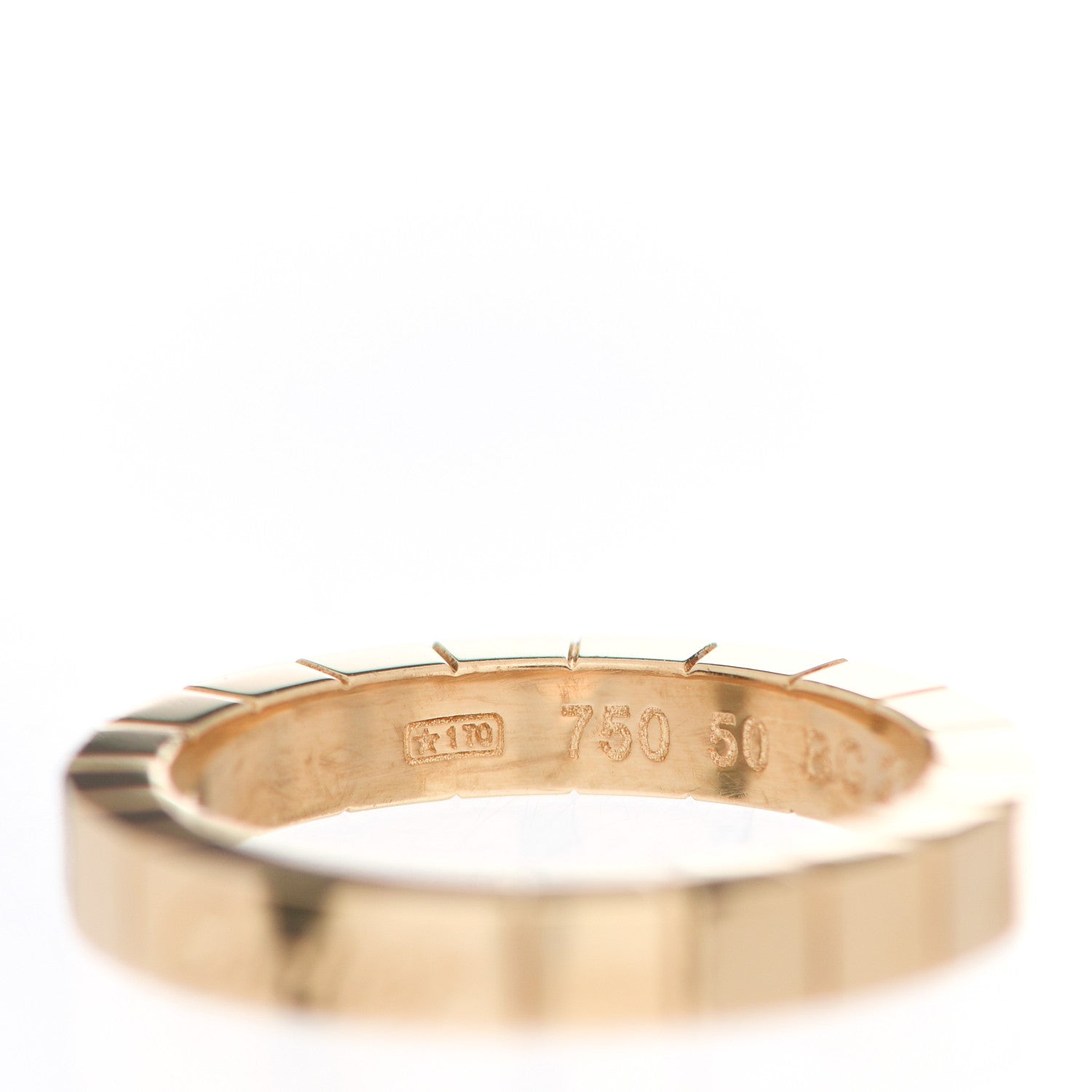 Cartier 18K Yellow Gold Lanieres Ring 50 5.25 4 of 5