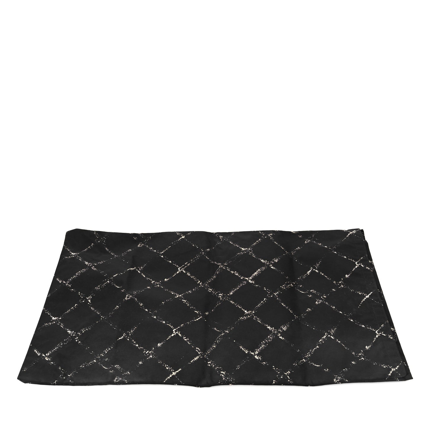 Nylon Large Travel Duffle Bag Black