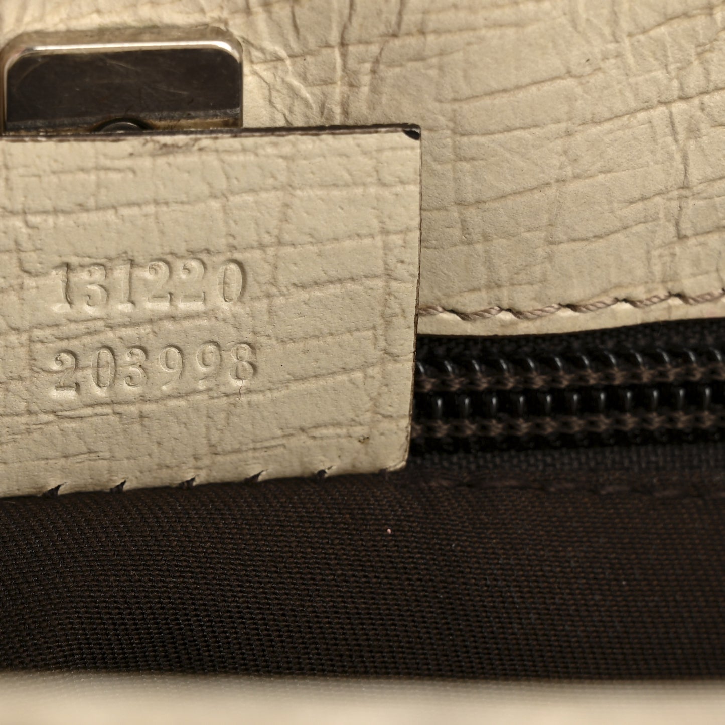 GG Plus Monogram Small Vertical Tote Off White