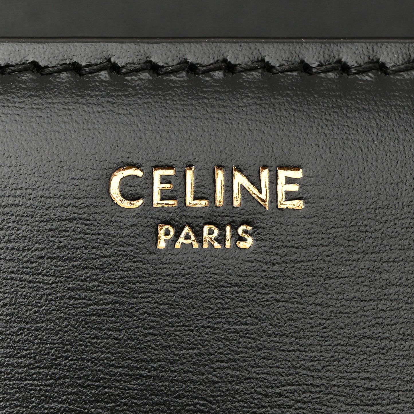 Shiny Calfskin Teen Triomphe Black